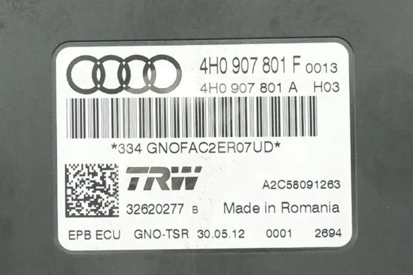 Handbremsmodul OEM 4H0907801F für Audi A6 C7 image 5