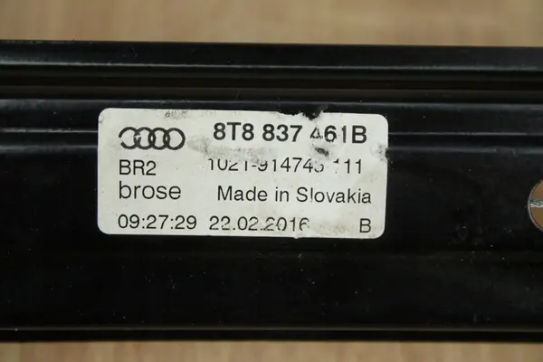 Mecanismo do Motor da Janela Esquerda Audi A5 8T image 7