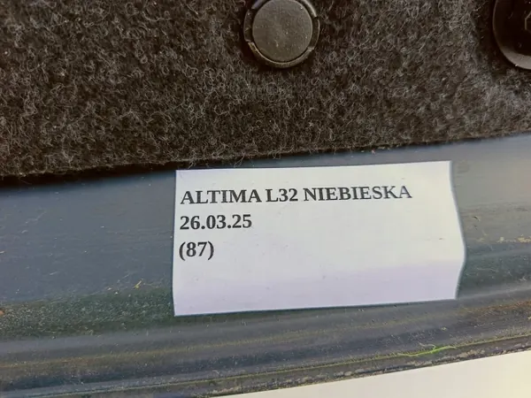 OEM LIS=KLAP-BAG-NIS-ALT-L32 Kofferbakstrip voor Nissan Altima image 4