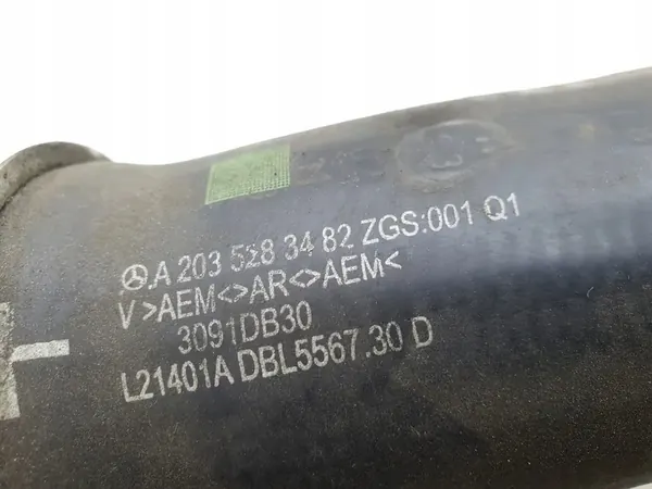 Intercooler-buis MERCEDES-BENZ C (W203) A2035283482 image 5