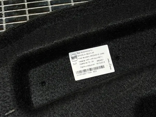 Étagre de coffre SEAT OE W05F4867769A pour Leon image 5