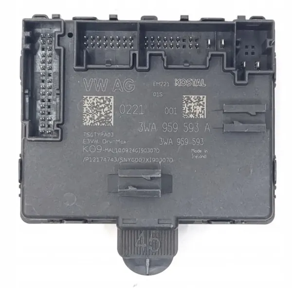 Audi VW Kuljettajan oven moduuli OEM 3WA959593A image 2