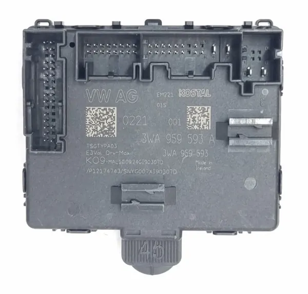 Audi VW Kuljettajan oven moduuli OEM 3WA959593A image 3