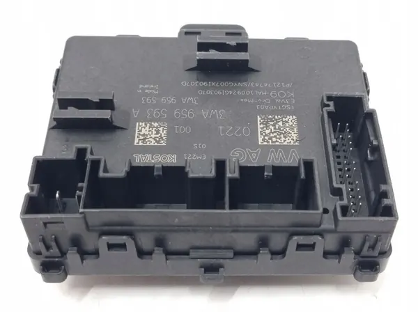 Audi VW Kuljettajan oven moduuli OEM 3WA959593A image 5