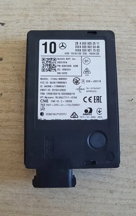 Mercedes-Benz rijbaanhulpsensor OEM A0009052511 image 2