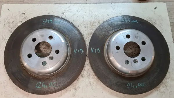 BMW Bremsensatz 348mm 345mm OE 34116891273 34116891274 image 10