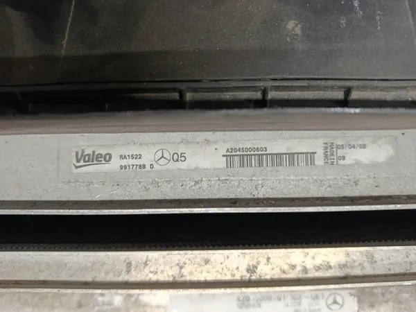 Kylfläktmontering Mercedes W212 S212 E63 W204 C-Klass C63 AMG image 7