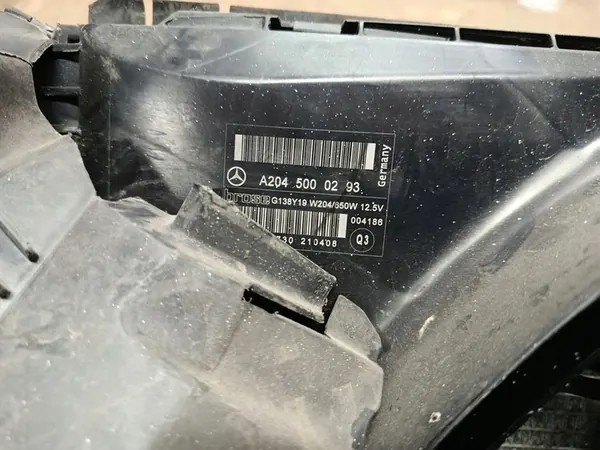 Kylfläktmontering Mercedes W212 S212 E63 W204 C-Klass C63 AMG image 9