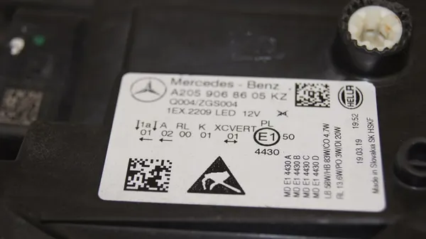 MERCEDES C W205 LIFT MULTIBEAM LINKS RECHTS LAMP image 2