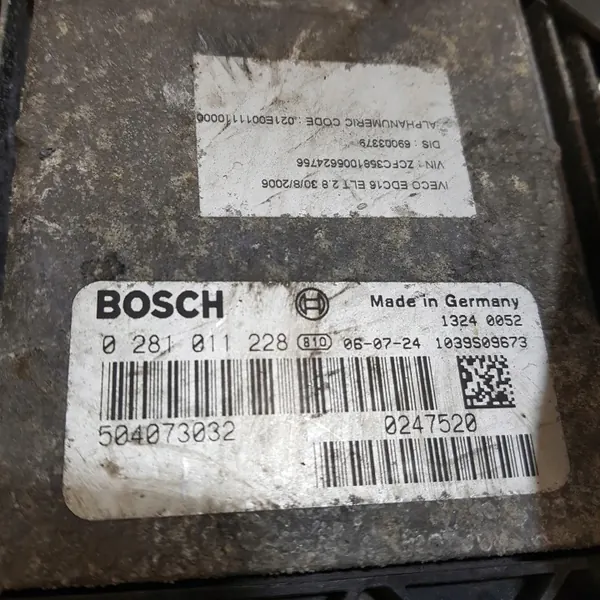 Ordinateur Moteur Iveco Daily 3 OEM 0281011228 image 3