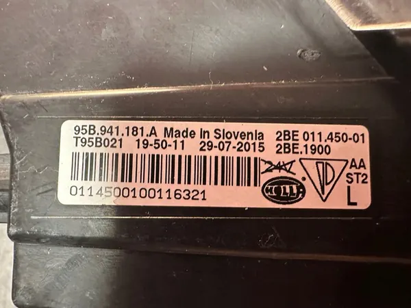 Porsche Macan 95B Indicador Izquierdo LED 95B941181A image 5