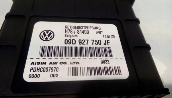 Boîtier de Commande Boîte Audi Q7 4L OEM 09D927750JF image 4