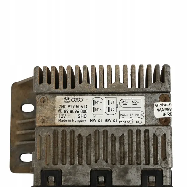 Module de Contrôle du Ventilateur de Refroidissement VW Transporter T5 7H0919506D image 2