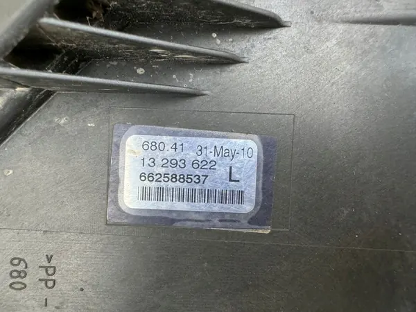 OPEL ASTRA J IV 4 09-12 Farol Halógeno Esquerdo 13293622 image 3
