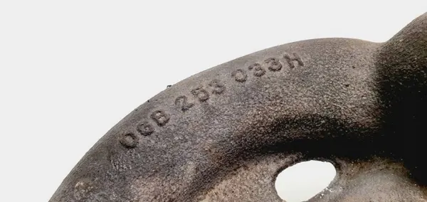 VW Avgasgrenrör OEM 06B253033H Passat B5 2.0L image 6