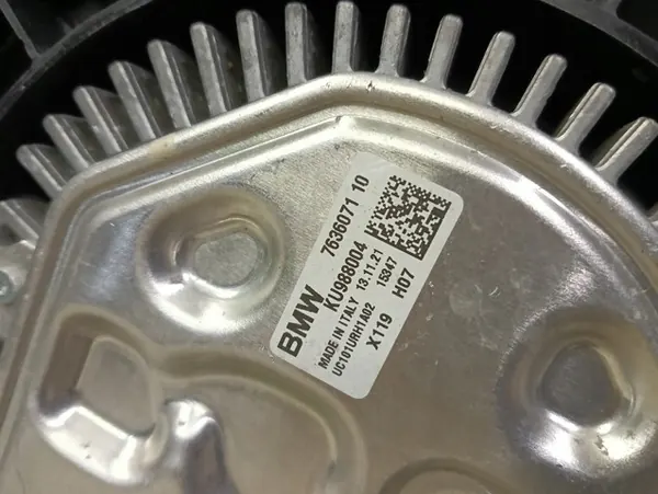 Fläktkåpa BMW X1 F48 X2 F39 I 1 F40 II 2 F45 F46 image 3