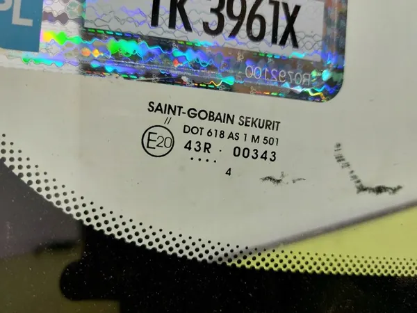 Pare-brise avant OEM 2SZYPC pour Renault Scenic II image 3