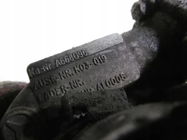 Turbocompresor MERCEDES A W168 A6680960399 image 2