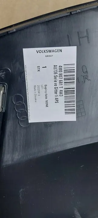 Griglia paraurti Audi 4M0807681T4W3 image 2