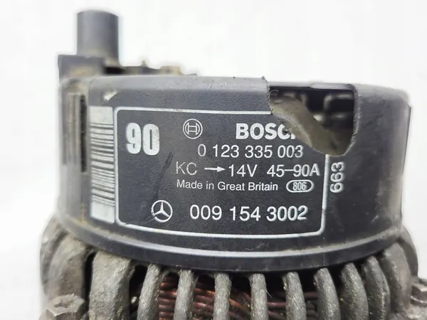 Vaihtovirtageneraattori Mercedes W202 W210 2.2D 0123335003 image 7
