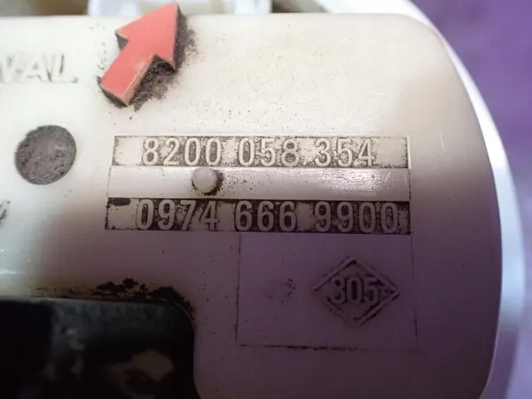 RENAULT TWINGO I 00-04 1.2 BRANDSTOFPOMP 8200058354 4 PIN image 6