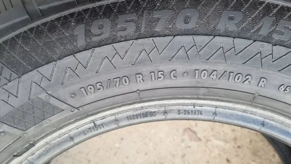 4x Paxaro Van Winter 195/70R15C Neumáticos OEM 5907911317942 image 4