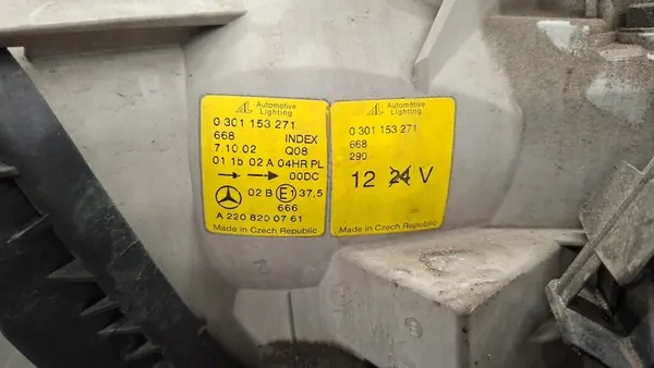 Linker koplamp Mercedes S-Klasse W220 Xenon 1998-2002 image 6