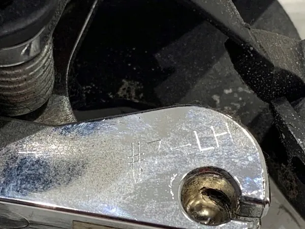 OEM 96845901 Vänster bakre innerhandtag Chevrolet Cruze image 4