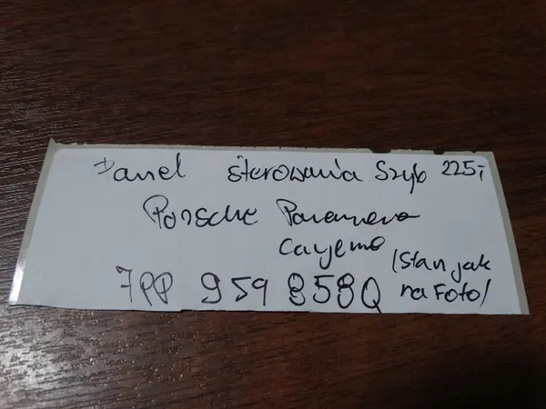 Raam Bedieningspaneel Porsche Panamera 1 image 4