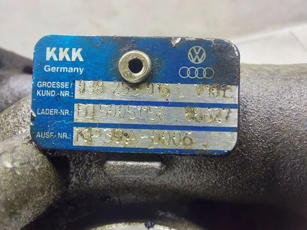Turbolader OEM 038253016L voor SEAT Ibiza III 1.9 TDI image 7