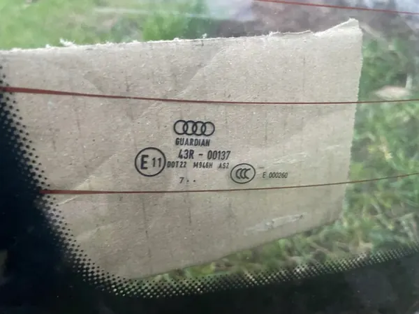 Luna Trasera Calefactable Audi A6 C6 Sedán OEM 43 R-00137 image 4