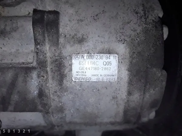 Compresor de aire acondicionado Mercedes A W168 2003 image 2