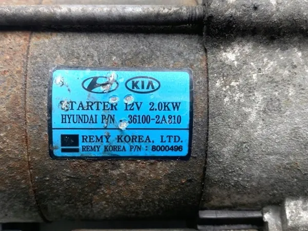 Startmotor OEM 36100-2A810 för Kia Optima 1.7 136hk image 5