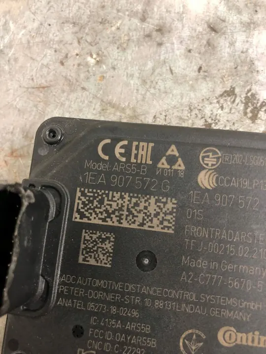 RADARSENSOR DISTRONIC VW image 3