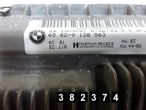 BMW 7-sarjan näyttöruutu OEM 9130563 - Käytetty image 6
