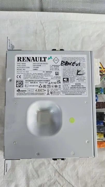 OEM 259156876R Tehdasnavigaattoriradio Renault Espace VI image 7