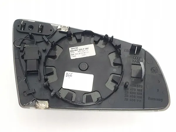OEM 8E0857535P links spiegelglas - fotochroom image 3