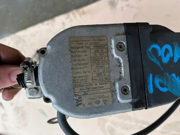 Chauffage auxiliaire WEBASTO pour Audi 100 C4 A4 2.5 TDI image 3