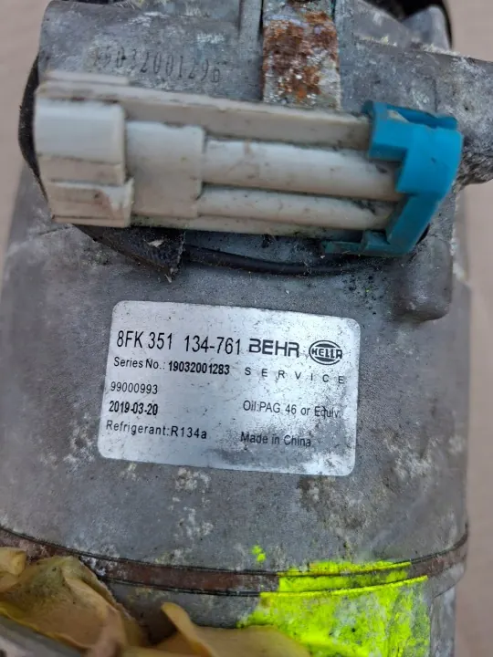 Compressor AC usado OEM 8FK3511354-761 para Opel Astra G image 8