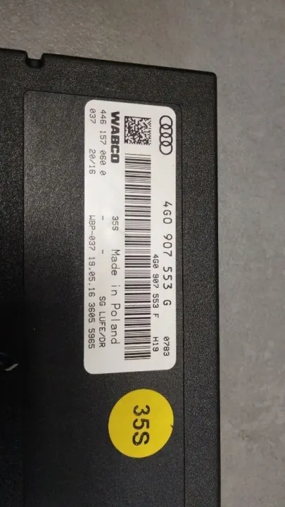 Módulo suspensión activa OEM 4G0907553G para Audi A6 Allroad image 3