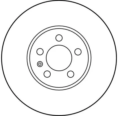 TRW DF2758 Bremsscheibe - Gebrauchtes OEM-Teil image 3