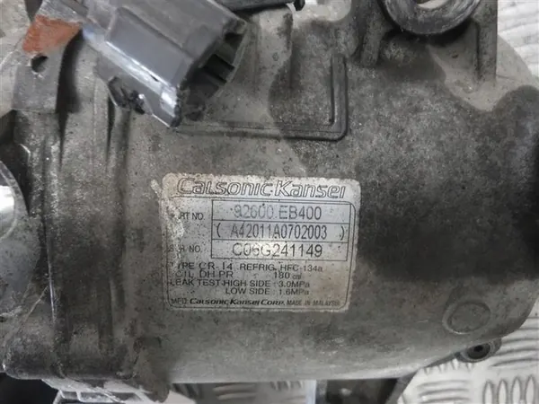 Compressore AC Nissan Navara 2.5 DCI OEM 92600EB400 image 4