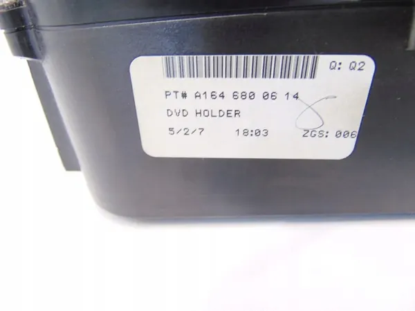 Lecteur de plaques Mercedes ML W164 AMG OEM 1646800614 image 5