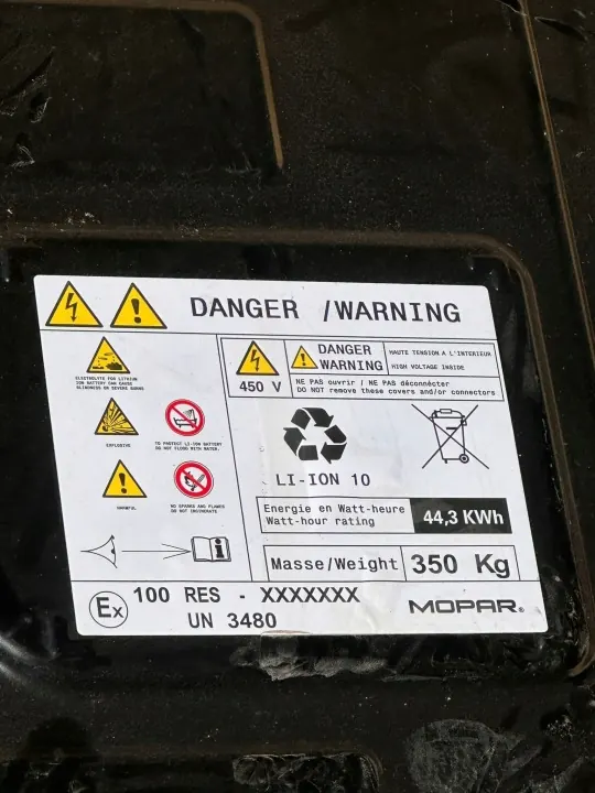 OEM G536334 akkumoduuli 44,3 kWh Opel Citroenille image 3