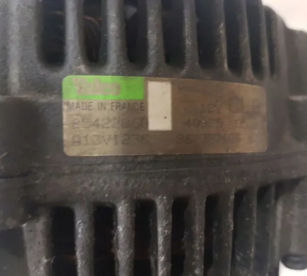Vaihtovirtageneraattori PEUGEOT 306 HATCHBACK 1.1L bensiini OEM 2542286A image 7