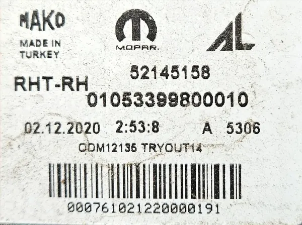 Refletor direito Fiat Tipo II image 6