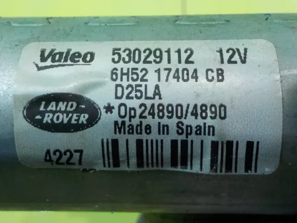 Land Rover achterruitenwissermotor OEM 6H5217404CB image 3