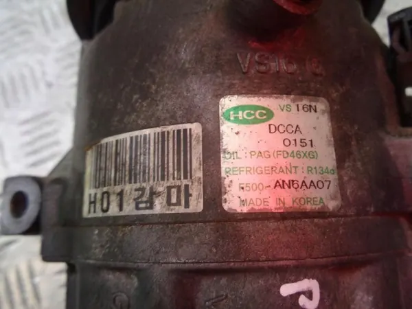 Compresseur AC F500-AN6AA07 pour Kia Ceed 1.4 16v image 5