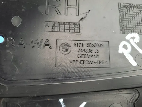 BMW 5 G30 G31 Front Right Wheel Arch M-Package 51718060032 image 6