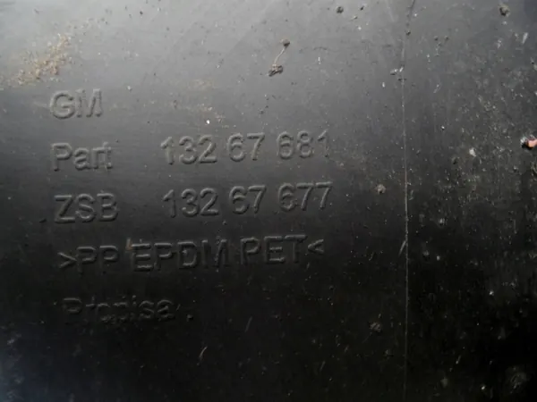 OPEL MERIVA B Front Right Wheel Arch 13267681 image 8